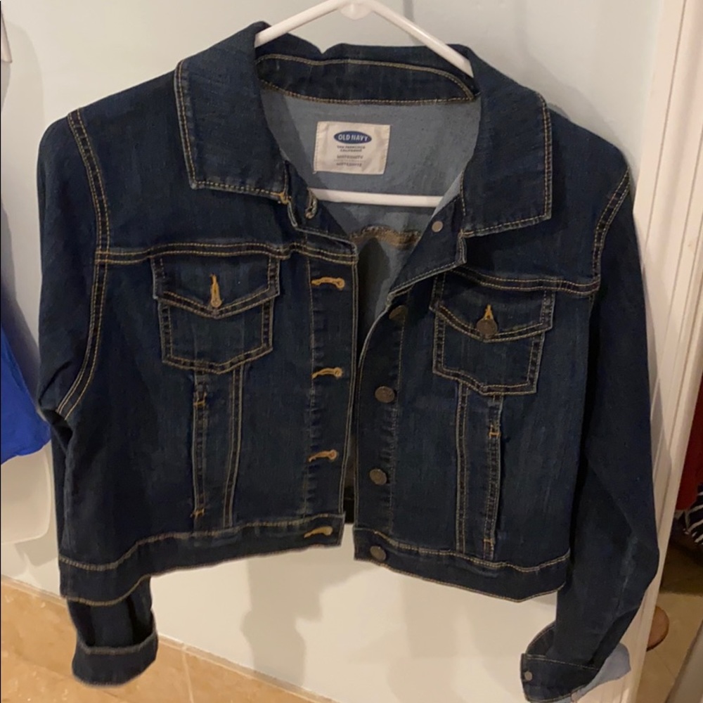 Old Navy Women’s Maternity Jean Jacket M